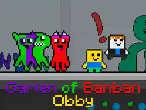 Oyunu Garten of Banban Obby çevrimiçi