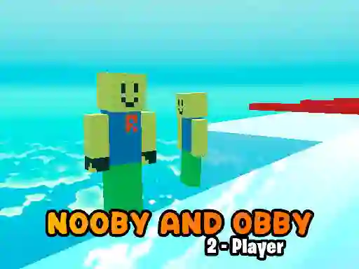 Oyunu Nooby And Obby 2-Player çevrimiçi