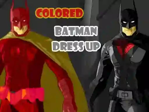 Oyunu Colored Batman Dress Up çevrimiçi