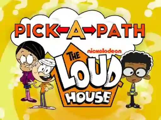 Oyunu The Loud House Pick-a-Path çevrimiçi