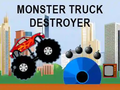 Oyunu Monster truck destroyer çevrimiçi