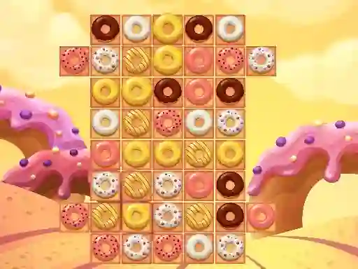 Oyunu Donuts Match 3 çevrimiçi