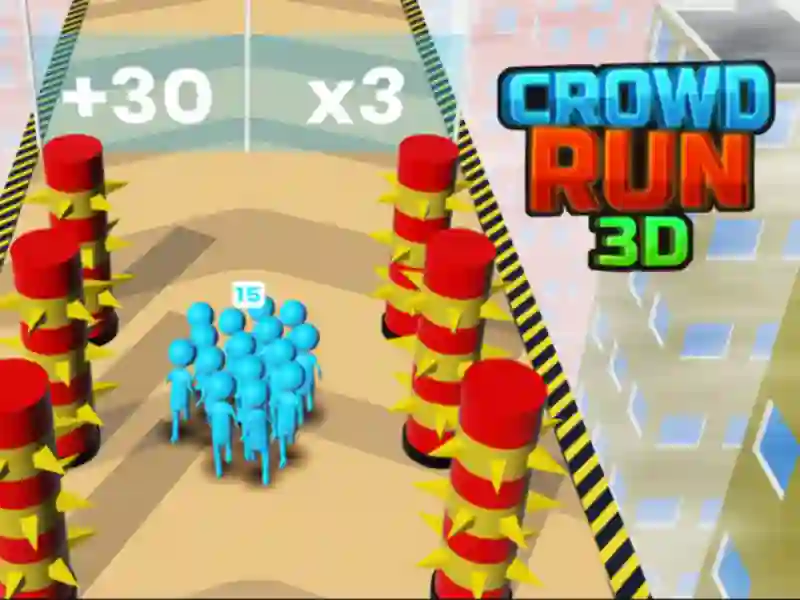 Oyunu Crowd Run 3D çevrimiçi