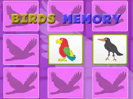 Oyunu Kids Memory With Birds çevrimiçi