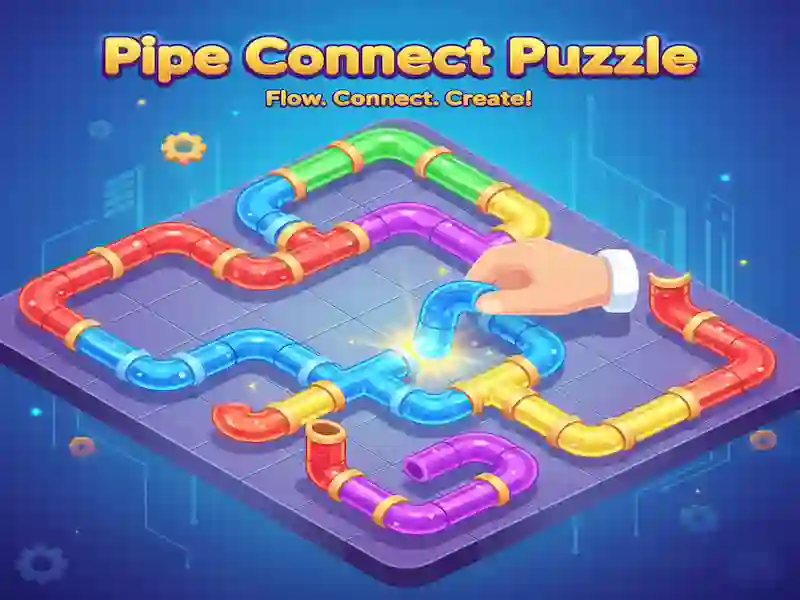 Oyunu Pipe Connect Puzzle çevrimiçi