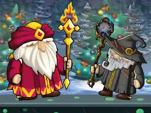 Oyunu Wizard Santa Jump çevrimiçi