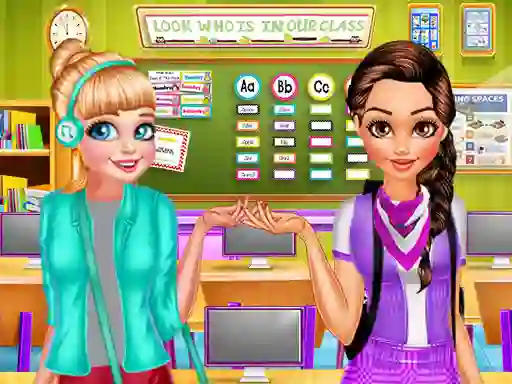 Oyunu  Modern Girls Collage Day çevrimiçi
