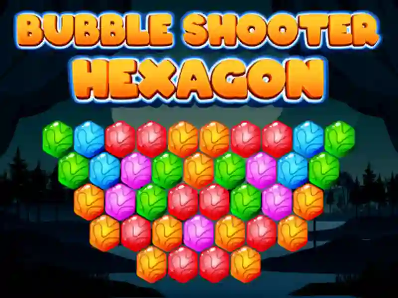 Oyunu Bubble Shooter Hexagon çevrimiçi