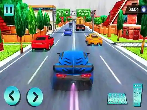 Oyunu Car Racing in Fast Highway Traffic çevrimiçi