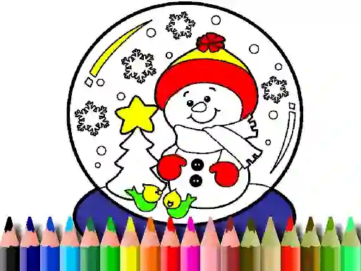 Oyunu Back To School: Christmas Coloring Book çevrimiçi