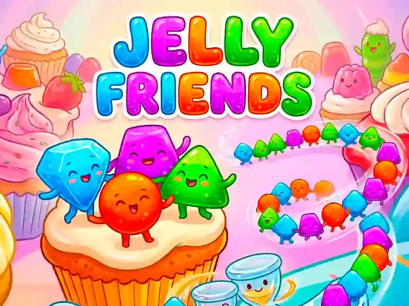 Oyunu Jelly Friends çevrimiçi