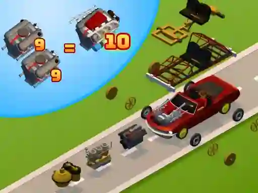 Oyunu Idle Drive: Merge, Upgrade, Drive çevrimiçi