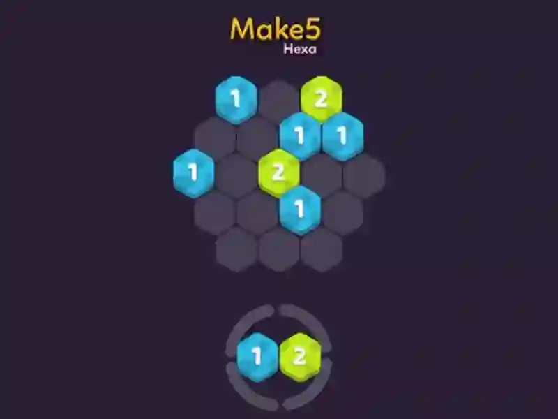 Oyunu Make 5 Hexa çevrimiçi