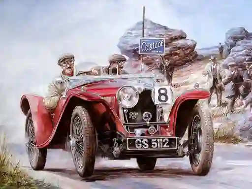 Oyunu Vintage Cars Puzzle çevrimiçi