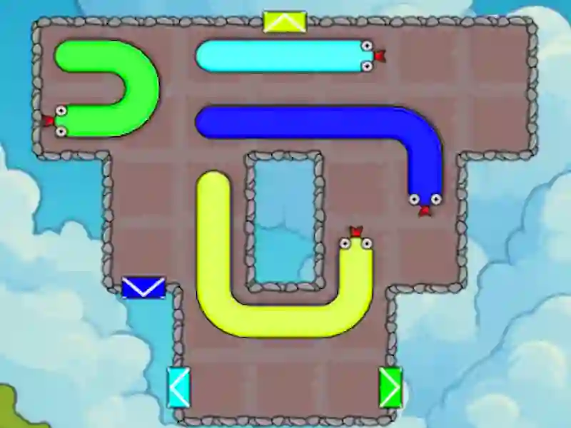 Oyunu Slither Escape çevrimiçi