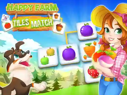 Oyunu Happy Farm Tiles Match çevrimiçi