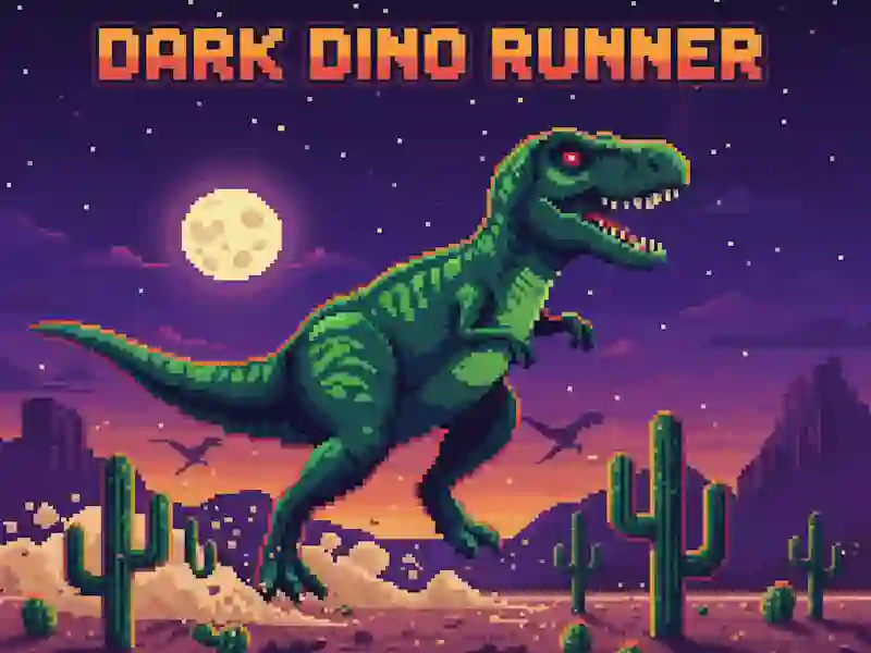 Oyunu Dark Dino Runner çevrimiçi