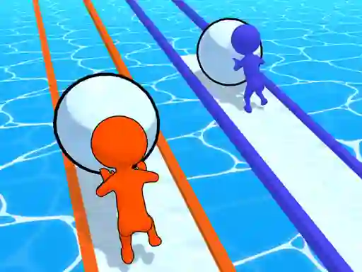 Oyunu Snowball Racing çevrimiçi