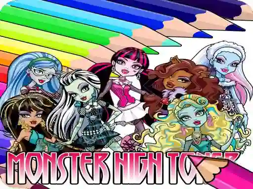 Oyunu Coloring Book for Monster High çevrimiçi