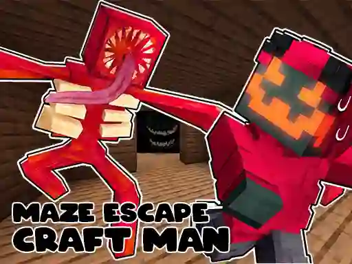 Oyunu Maze Escape: Craft Man çevrimiçi