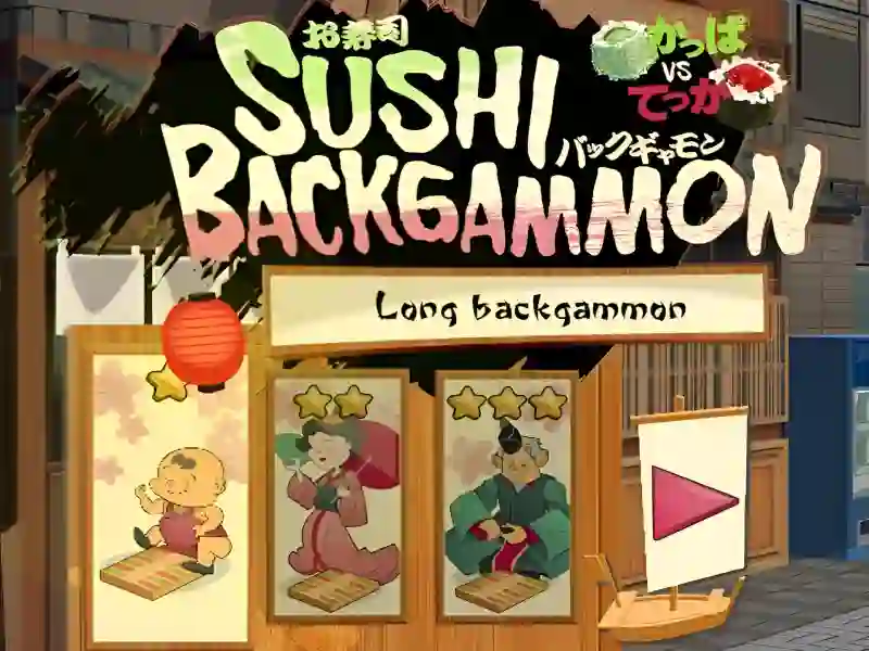 Oyunu Sushi Backgammon çevrimiçi