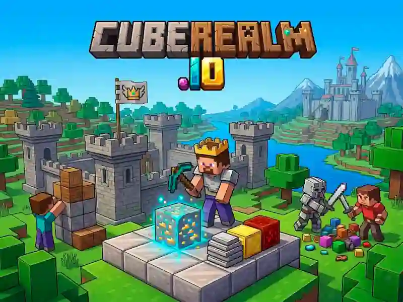Oyunu CubeRealm.io çevrimiçi