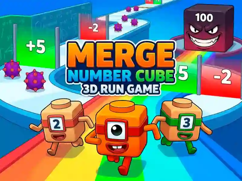 Oyunu Merge Number Cube 3d Run Game çevrimiçi