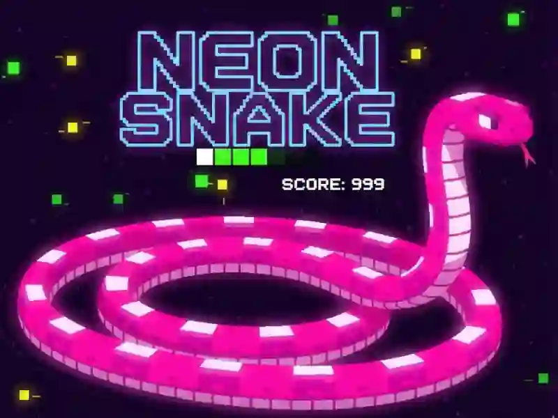 Oyunu Neon Snake çevrimiçi
