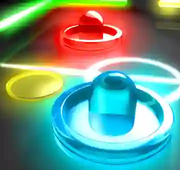 Oyunu Neon Hockey çevrimiçi