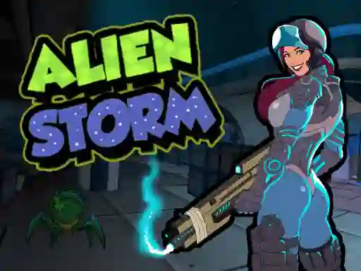 Oyunu Alien Storm çevrimiçi