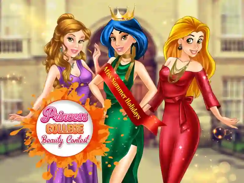 Oyunu Princess College Beauty Contest çevrimiçi