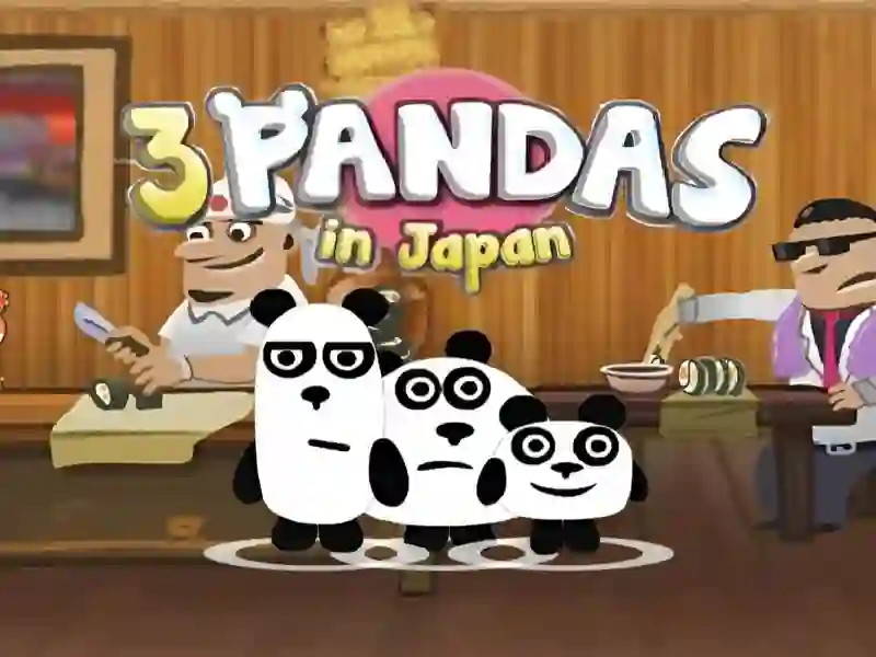 Oyunu 3 Pandas In Japan HTML5 çevrimiçi