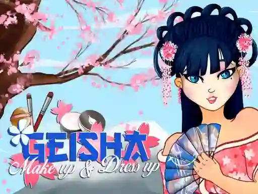 Oyunu Geisha make up and dress up çevrimiçi