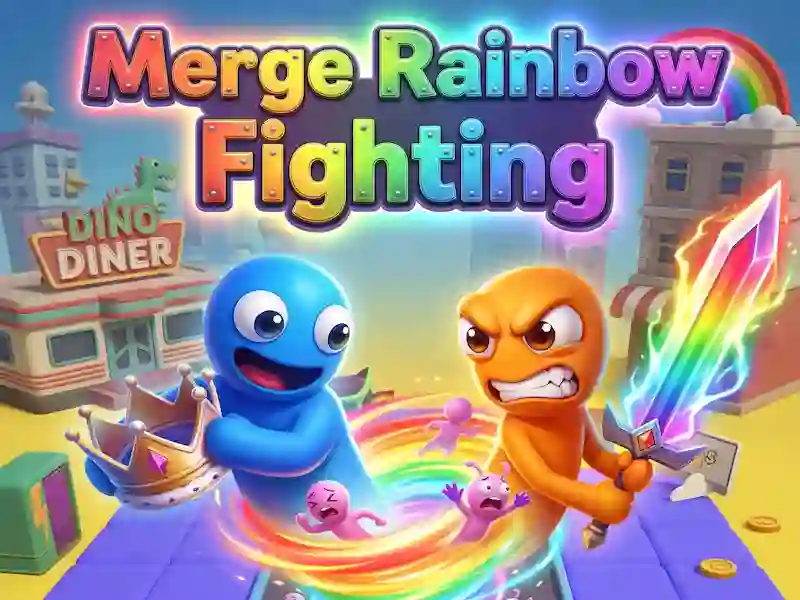 Oyunu Merge Rainbow Fighting çevrimiçi