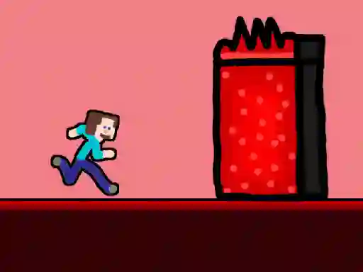 Oyunu Steveman Lava World çevrimiçi