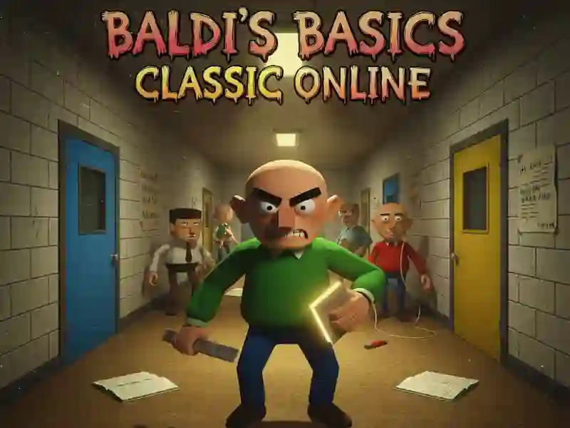 Baldi’s Basics Classic Online 🕹️ SGameS'te çevrimiçi oyna