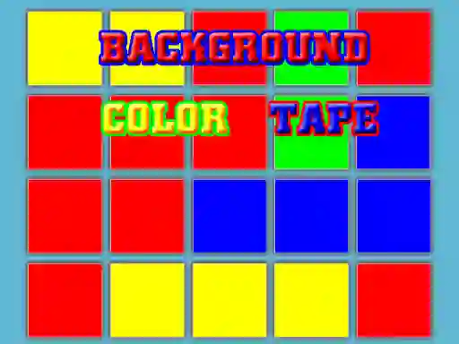 Oyunu Background Color Tape çevrimiçi