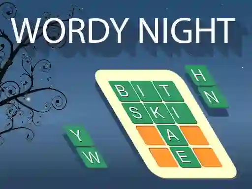 Oyunu Wordy Night çevrimiçi