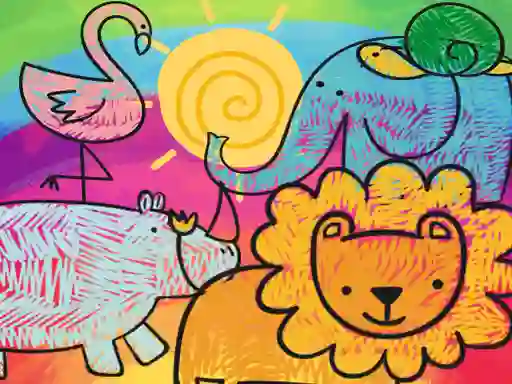 Oyunu Little Animals Coloring çevrimiçi