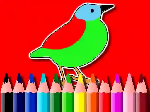 Oyunu Back To School: Birds Coloring Book çevrimiçi