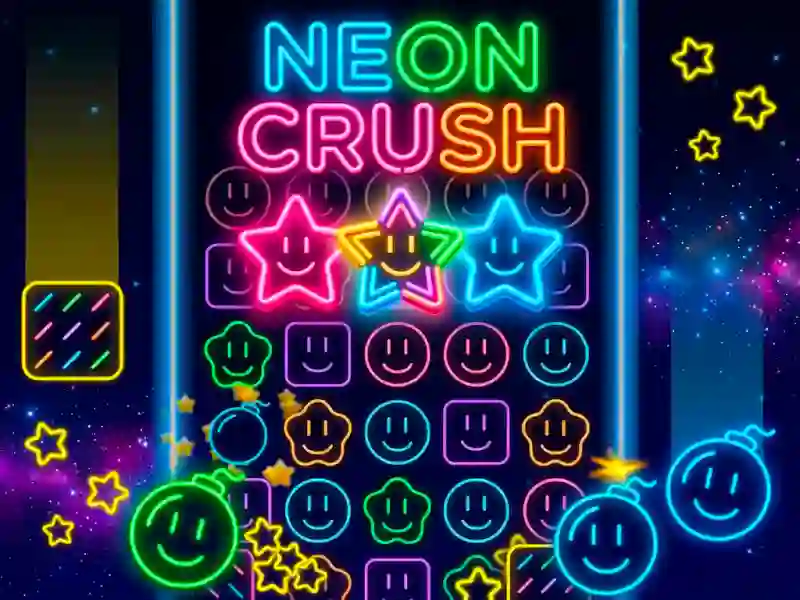 Oyunu Neon Crush çevrimiçi