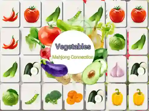 Oyunu Vegetables Mahjong Connection çevrimiçi