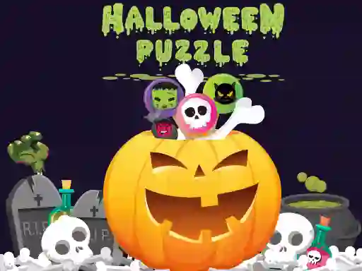 Oyunu Halloween Puzzle çevrimiçi