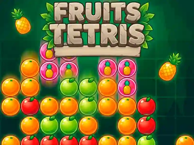 Oyunu Fruits Tetris çevrimiçi