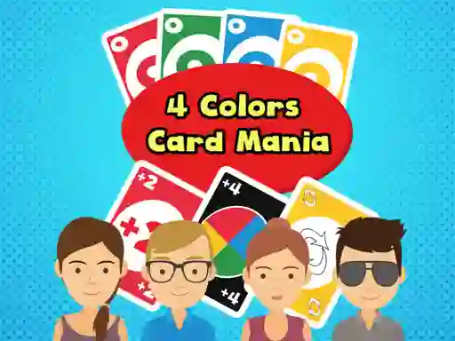 Oyunu 4 Colors Card Mania çevrimiçi