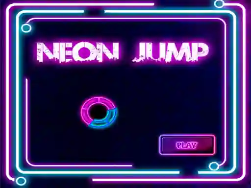 Oyunu Neon Jump çevrimiçi