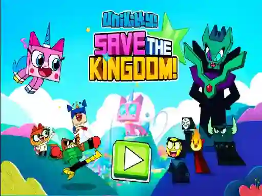 Oyunu Unikitty Saves the Kingdom çevrimiçi
