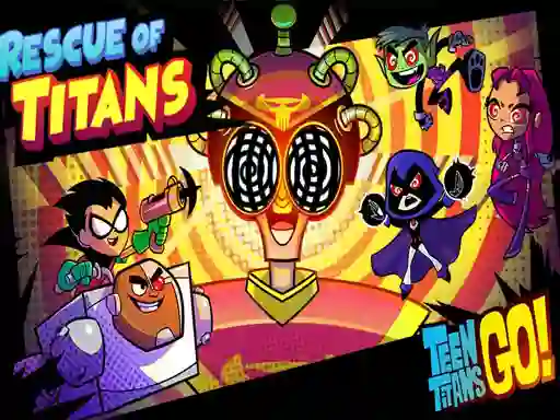 Oyunu Teen Titans Go Rescue of Titans çevrimiçi
