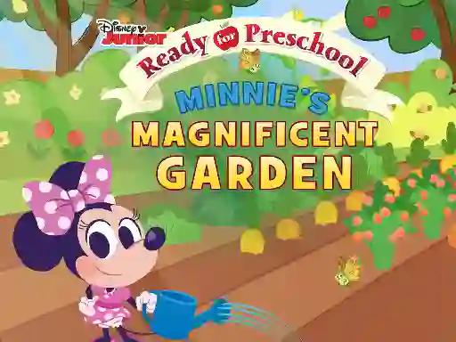 Oyunu Ready For Preschool Minnie's Magnificent Garden çevrimiçi