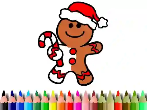 Oyunu Back To School: Christmas Cookies Coloring çevrimiçi